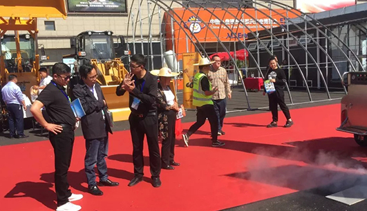 多宝网页版携带设备参加盘锦展会(图2)